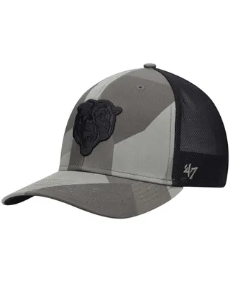 Men's Olive Chicago Bears Countershade Mvp Dp Trucker Snapback Hat