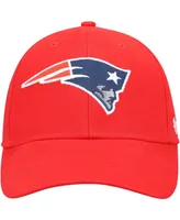 Boys Red New England Patriots Basic Secondary Mvp Adjustable Hat