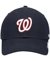 Women's Navy Washington Nationals Team Miata Clean Up Adjustable Hat