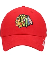 Women's Red Chicago Blackhawks Team Miata Clean Up Adjustable Hat