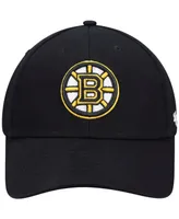 Men's Black Boston Bruins Legend Mvp Adjustable Hat