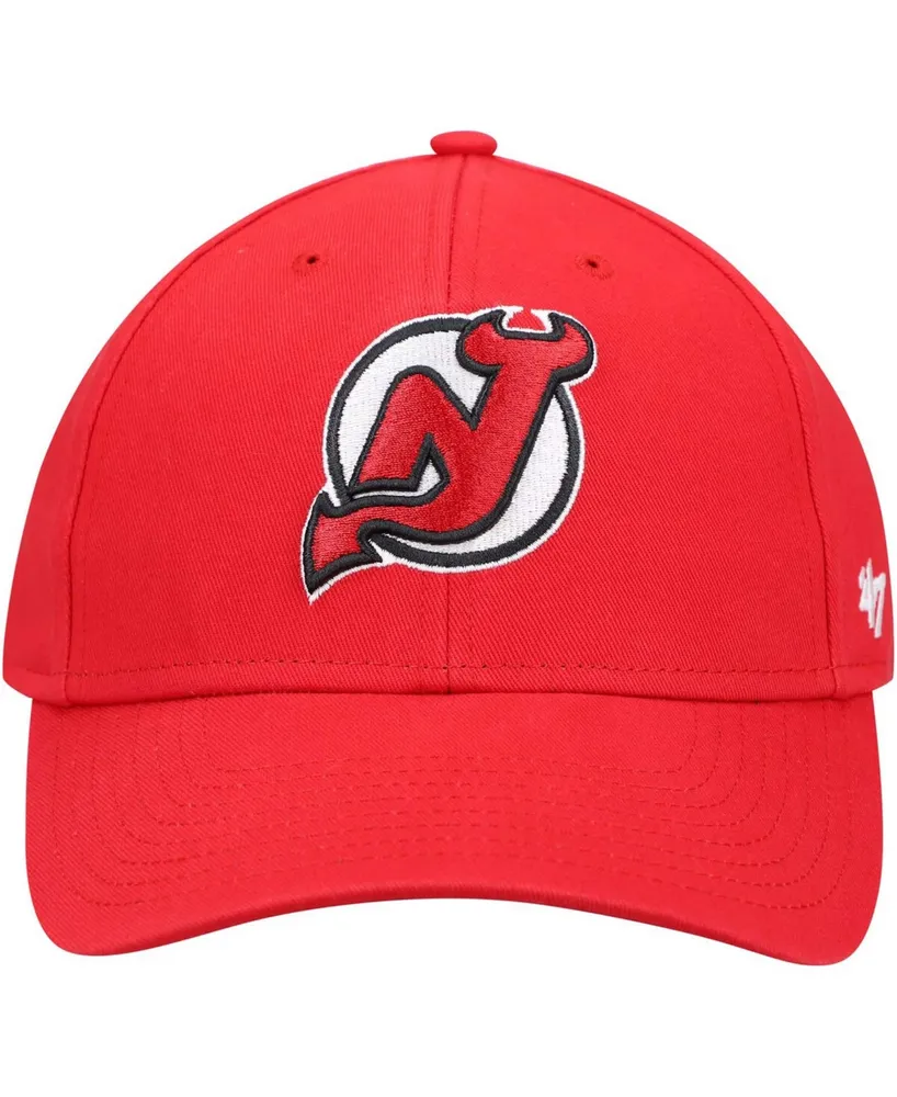 Men's Red New Jersey Devils Legend Mvp Adjustable Hat
