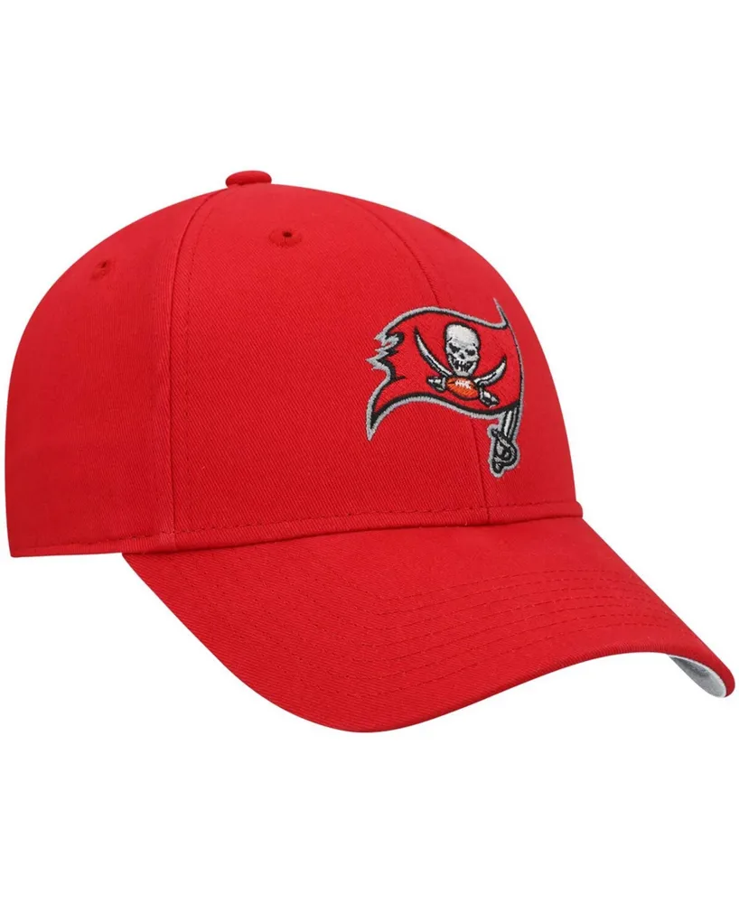 Boys Red Tampa Bay Buccaneers Basic Mvp Adjustable Hat