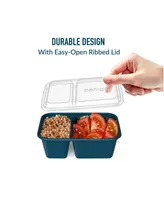 Bentgo Prep 2-Compartment Snack Container Set