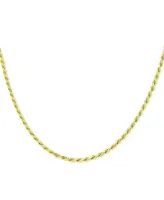 Giani Bernini Rope Link 24" Chain Necklace in 18k Gold-Plated Sterling Silver, Created for Macy's