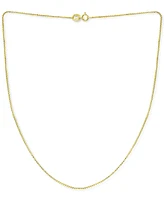 Giani Bernini Box Link 24" Chain Necklace in 18k Gold-Plated Sterling Silver, Created for Macy's