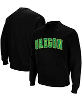 Colosseum Men's Oregon Ducks Arch and Logo Sweatshirt