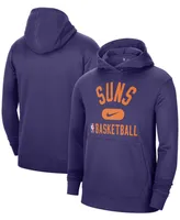 Men's Purple Phoenix Suns 2021-2022 Spotlight On Court Performance Practice Pullover Hoodie