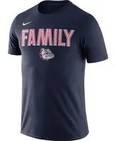 Men's Navy Gonzaga Bulldogs Family T-shirt