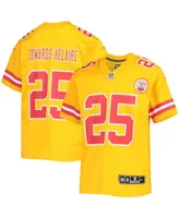 Big Boys Clyde Edwards-Helaire Gold-Tone Kansas City Chiefs Inverted Team Game Jersey - Gold