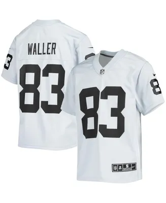 Big Boys Darren Waller Silver Las Vegas Raiders Inverted Team Game Jersey