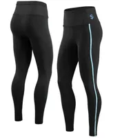 Women's Black Seattle Kraken Stretch Leggings