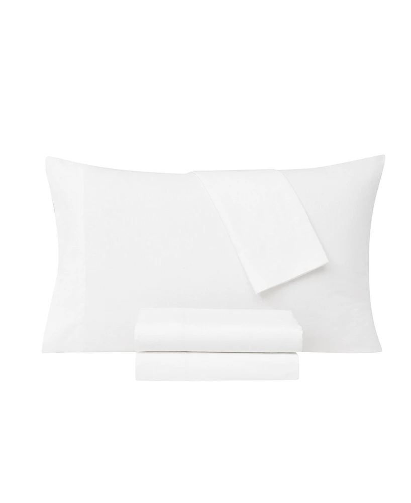 Frye Cotton Linen Blend 4-Pc. Sheet Set, California King