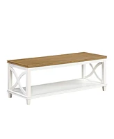 Florence Coffee Table with Shelf