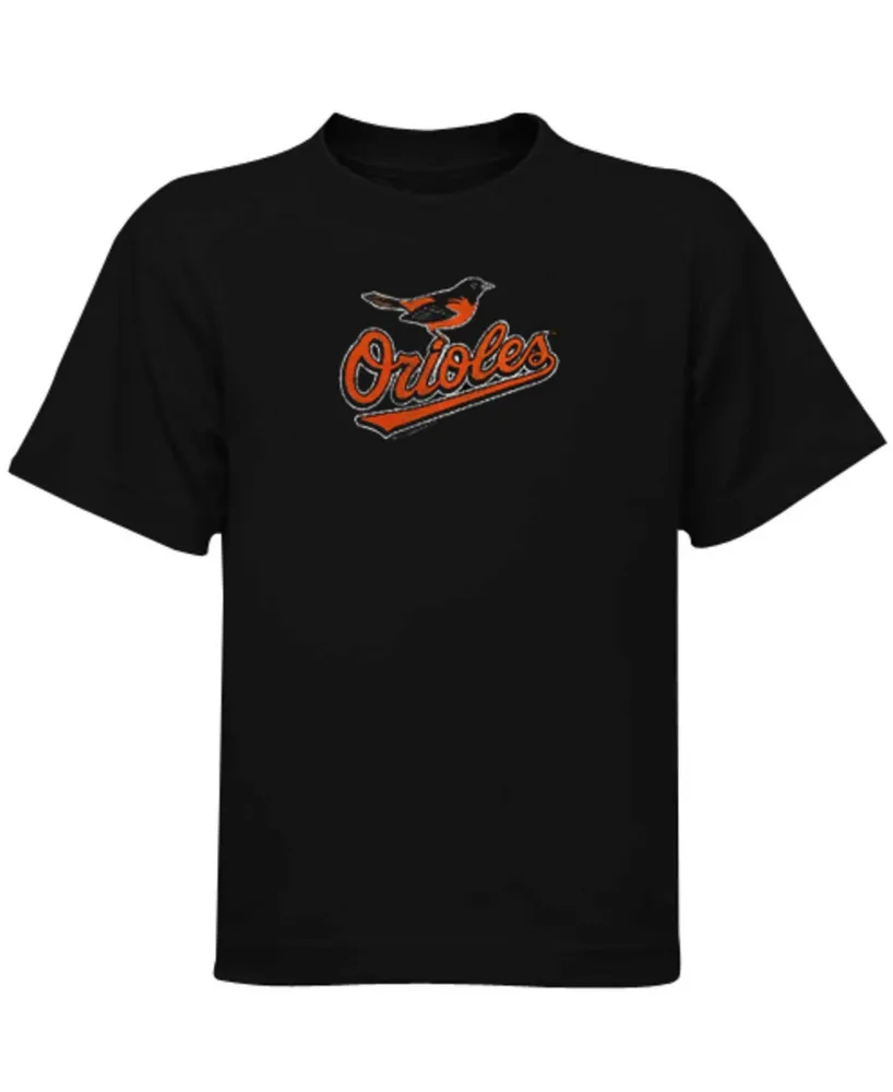 Youth Black Baltimore Orioles Primary Logo Team T-Shirt