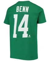 Big Boys and Girls Jamie Benn Kelly Green Dallas Stars Name Number T-shirt