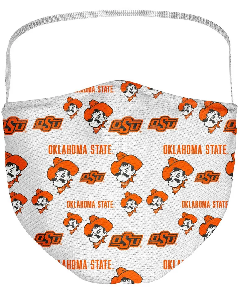 Multi Adult Oklahoma State Cowboys All Over Logo Face Covering 3-Pack
