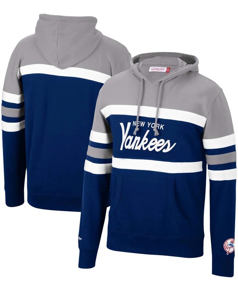 Men's New York Yankees New Era Navy Team Split Pullover Hoodie L