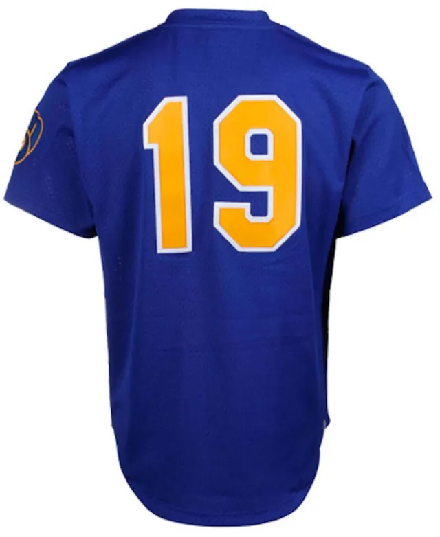 Mitchell & Ness Men's Robin Yount Royal Milwaukee Brewers Cooperstown Mesh Batting Practice Jersey - Royal