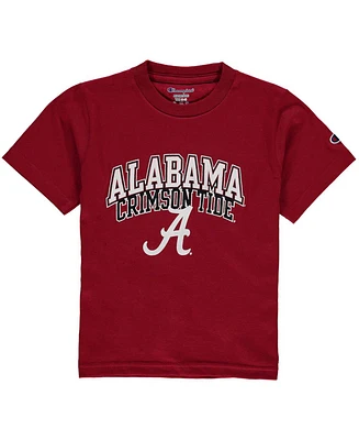 Big Boys and Girls Crimson Alabama Crimson Tide Jersey T-shirt