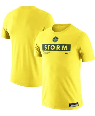Men's Yellow Seattle Storm Practice T-shirt