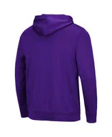 Men's Purple James Madison Dukes Lantern Pullover Hoodie