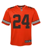 Big Boys and Girls Nick Chubb Orange Cleveland Browns Inverted Team Game Jersey