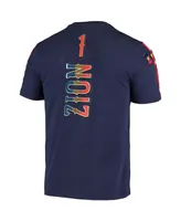 Men's Zion Williamson Navy New Orleans Pelicans Player T-shirt