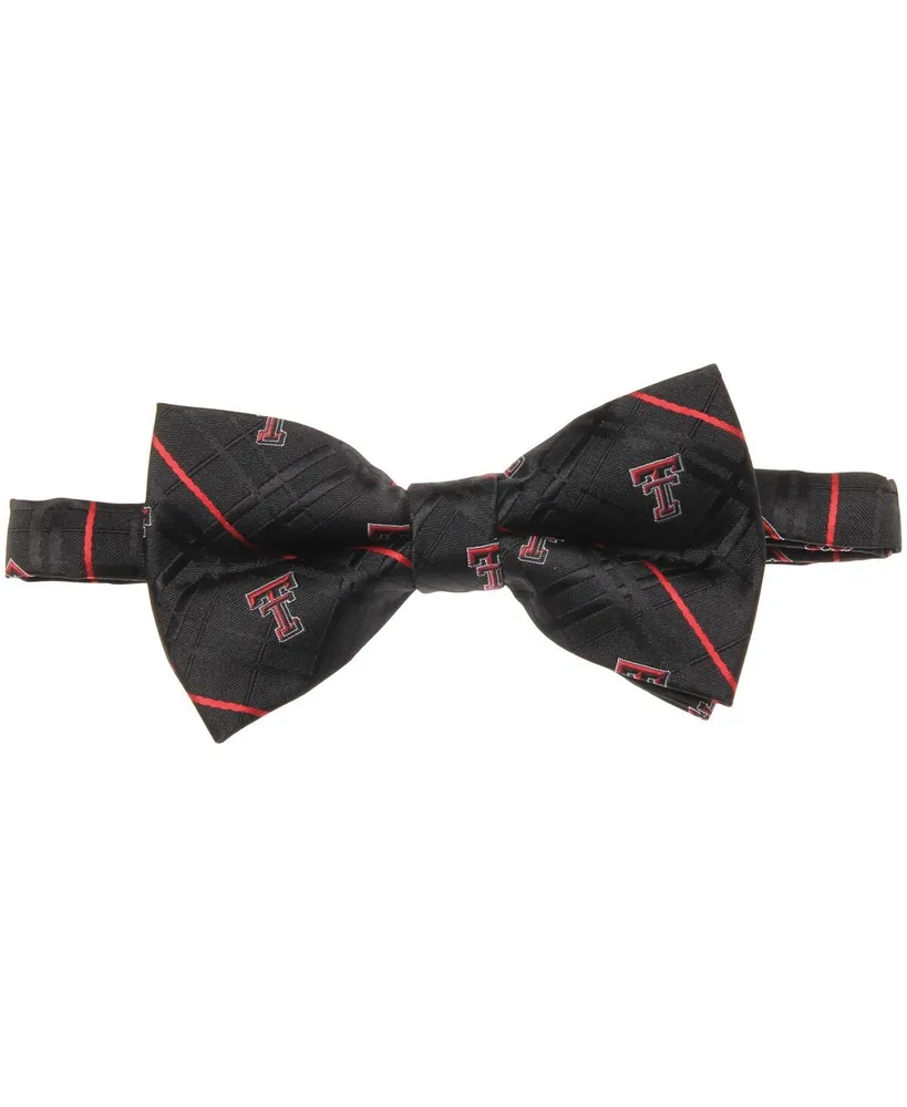 Men's Black Texas Tech Red Raiders Oxford Bow Tie