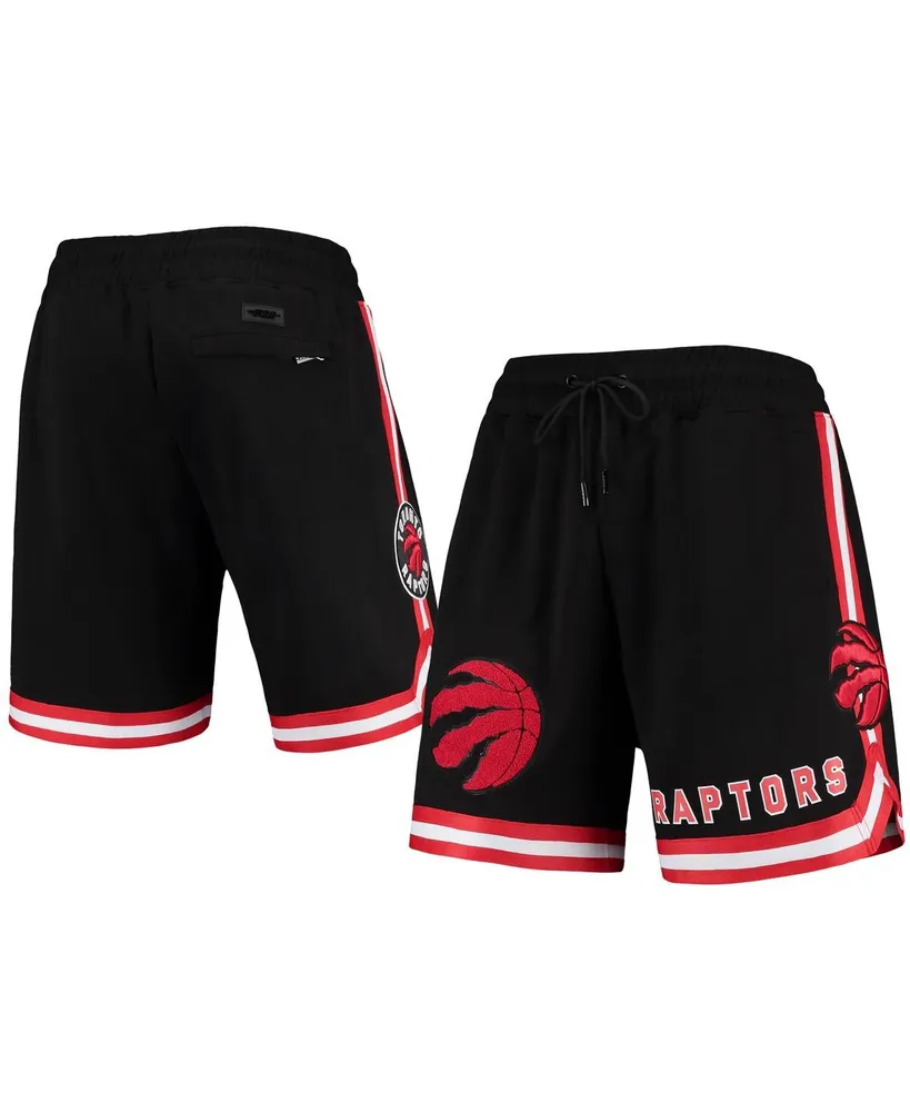 Men's Pro Standard Black Toronto Raptors Chenille Shorts