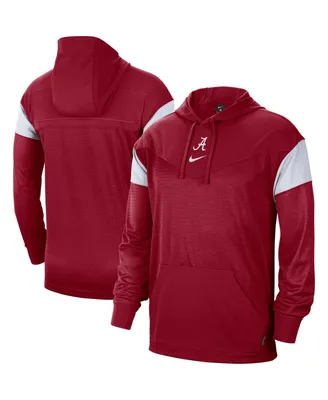 Men's Nike Crimson Alabama Tide Sideline Jersey Pullover Hoodie
