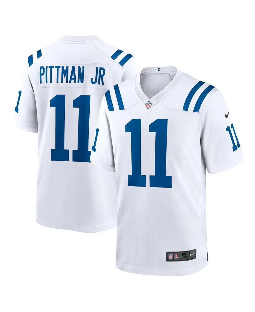 Men's Michael Pittman Jr. White Indianapolis Colts Game Jersey