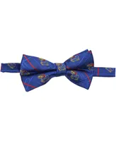 Men's Blue Kansas Jayhawks Oxford Bow Tie