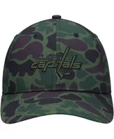 Men's Camo Washington Capitals Locker Room Slouch Adjustable Hat