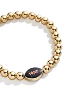 Women's Gold Chicago Bears Pisa Bracelet - Gold