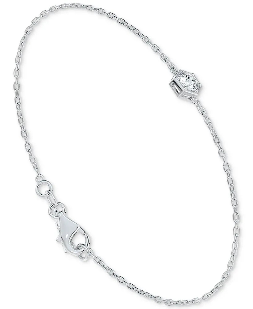 Portfolio by De Beers Forevermark Diamond Honeycomb Solitaire Chain Bracelet (1/5 ct. t.w.) 14k White or Yellow Gold