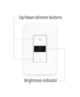 Smart Lighting Led Display Dimmer Switch - Wi-Fi Remote App Control
