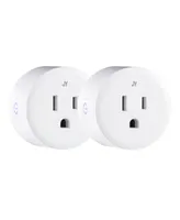 Smart Plug - Wi-Fi Remote App Control for Lights Appliances, Set of 2