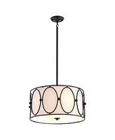 Violetta 3-Light Metal Led Pendant