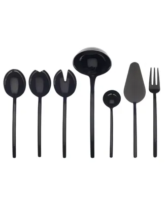 Due Oro Nero Full Serving Set, 7 Piece