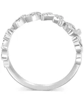 Effy Diamond Zodiac Capricorn Ring (1/6 ct. t.w.) Sterling Silver