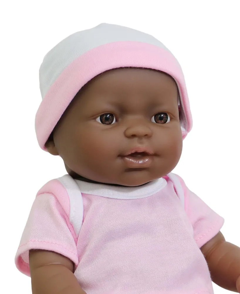 Jc Toys La Newborn African American 12" Baby Doll Gift Set, 25 Pieces