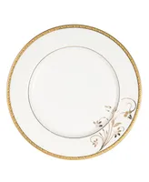 Dinnerware Bone China, Service for 4 by Lorren Home Trends, Set of 24 - Gold