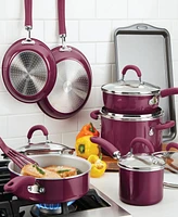 Rachael Ray Create Delicious Aluminum Nonstick Cookware Set, 13 Piece