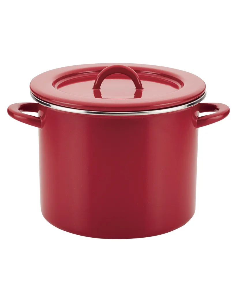 Rachael Ray Create Delicious Enamel on Steel 12-Qt. Stockpot