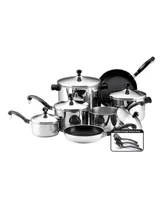 Farberware Classic Stainless Steel 15-Pc. Cookware Set