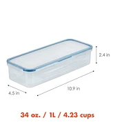 Lock n Lock Easy Essentials Specialty Deli Container with Lid, 4