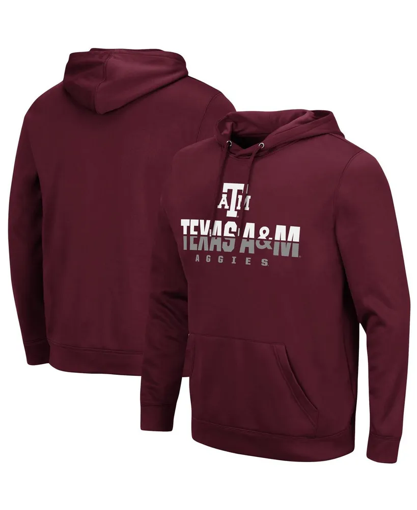 Men's Maroon Texas A M Aggies Lantern Pullover Hoodie