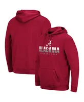 Colosseum Men's Alabama Crimson Tide Lantern Pullover Hoodie