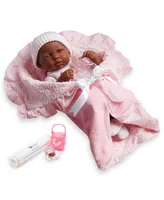 La Newborn Nursery 15.5" African American Soft Body Baby Doll - African American